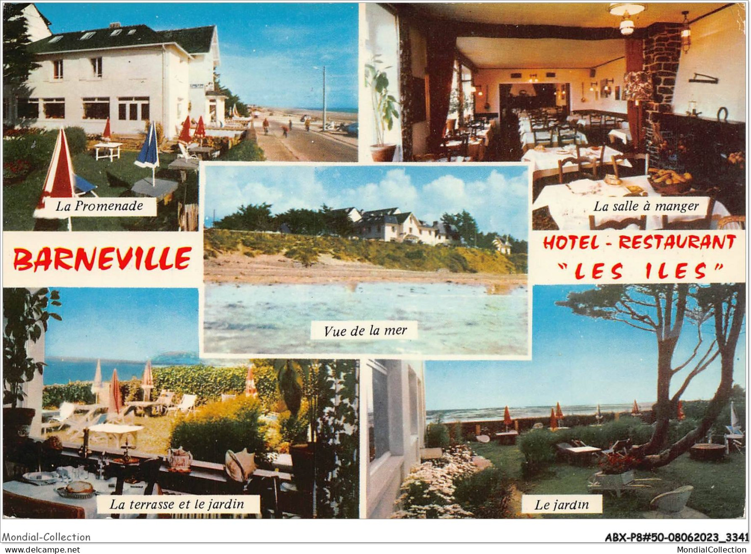 ABXP8-50-0661 - BARNEVILLE - Hotel Restaurant Les Iles - Barneville