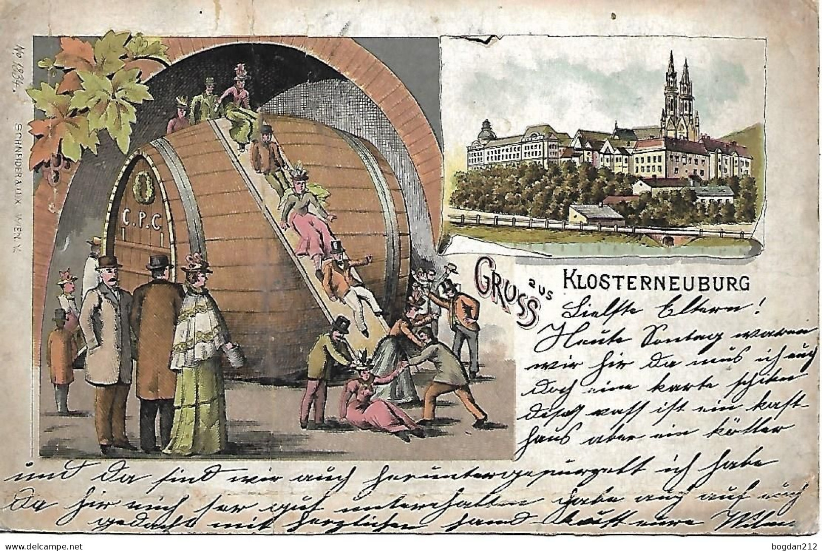 1899 - KLOSTERNEUBURG , Gute Zustand, 2 Scan - Klosterneuburg