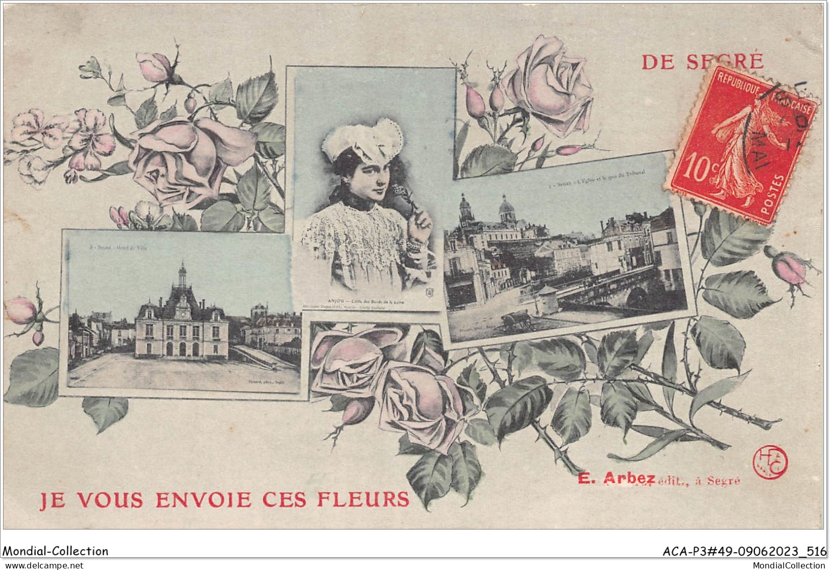 ACAP3-49-0261 - SEGRE - Je Vous Envoie Ces Fleurs - Segre