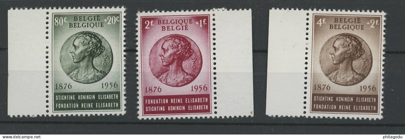 19566 ++ 991-993 **. Reine Elisabeth - Unused Stamps