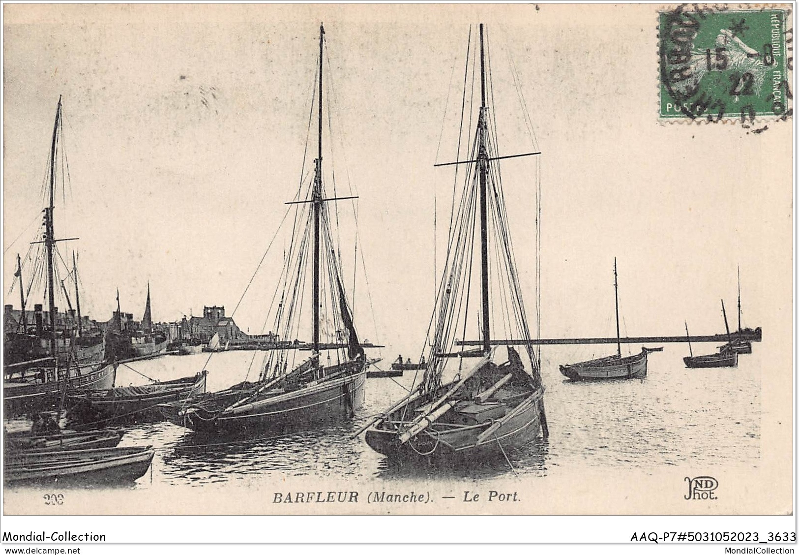 AAQP7-50-0599 - BARFLEUR - Le Port - Barfleur