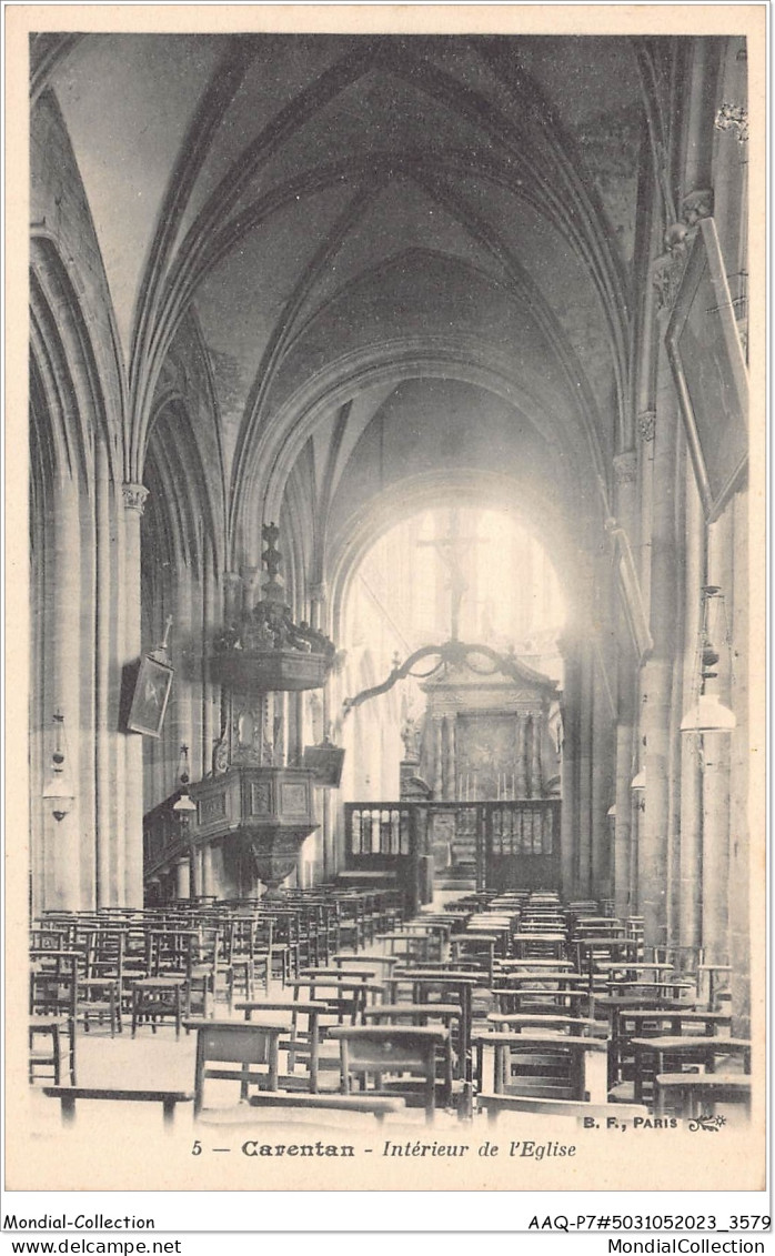 AAQP7-50-0574 - CARENTON - Interieur De L'Eglise - Carentan