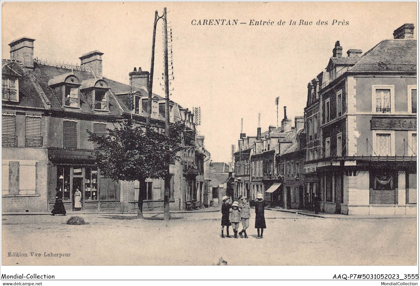 AAQP7-50-0562 - CARENTON - Entree De La Rue Des Pres - Carentan