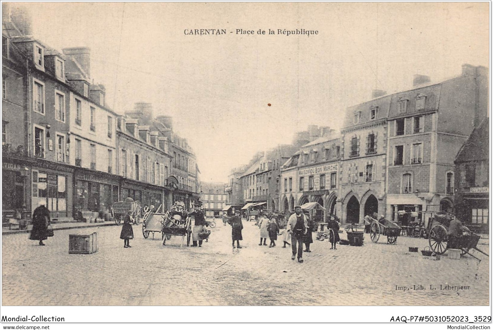 AAQP7-50-0549 - CARENTON - Place De La Republique - Carentan
