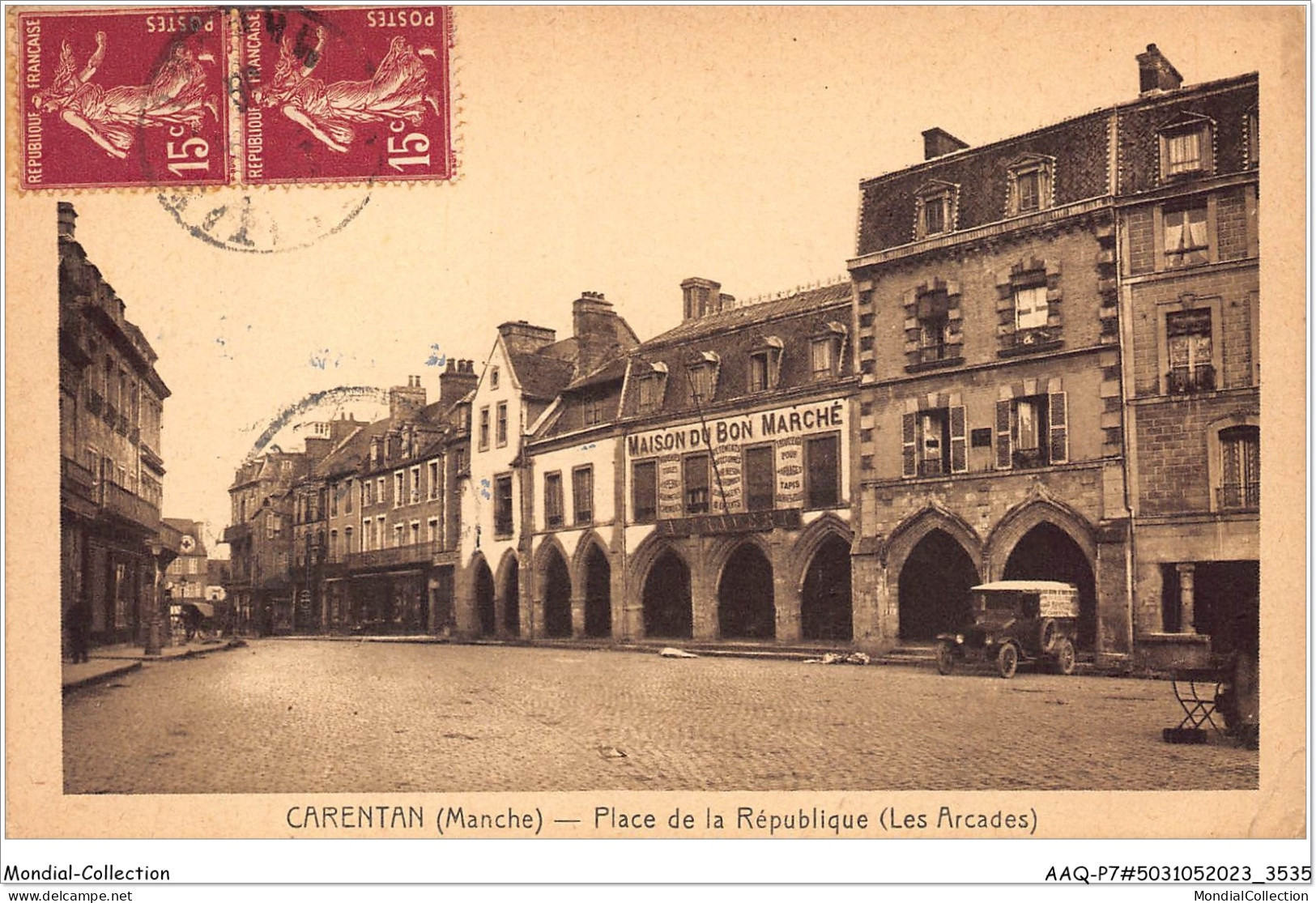 AAQP7-50-0552 - CARENTON - Place De La Republique  - Carentan