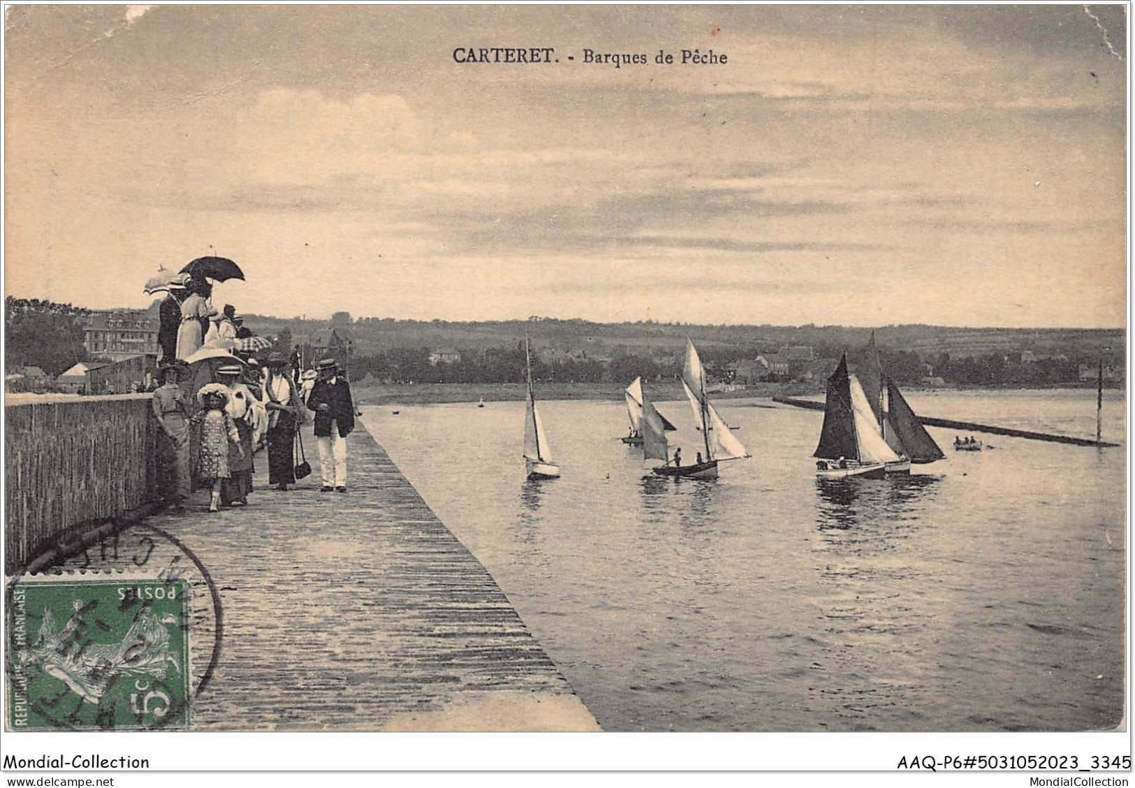 AAQP6-50-0457 - CARTERET - Barques De Peche - Carteret