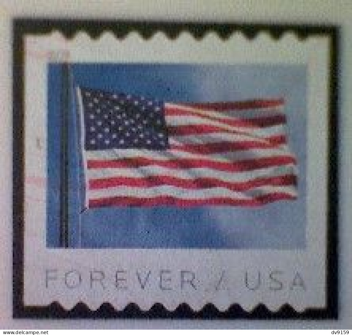 United States, Scott #5342, Used(o) Coil, 2019, Flag Definitive, (55¢) - Gebraucht