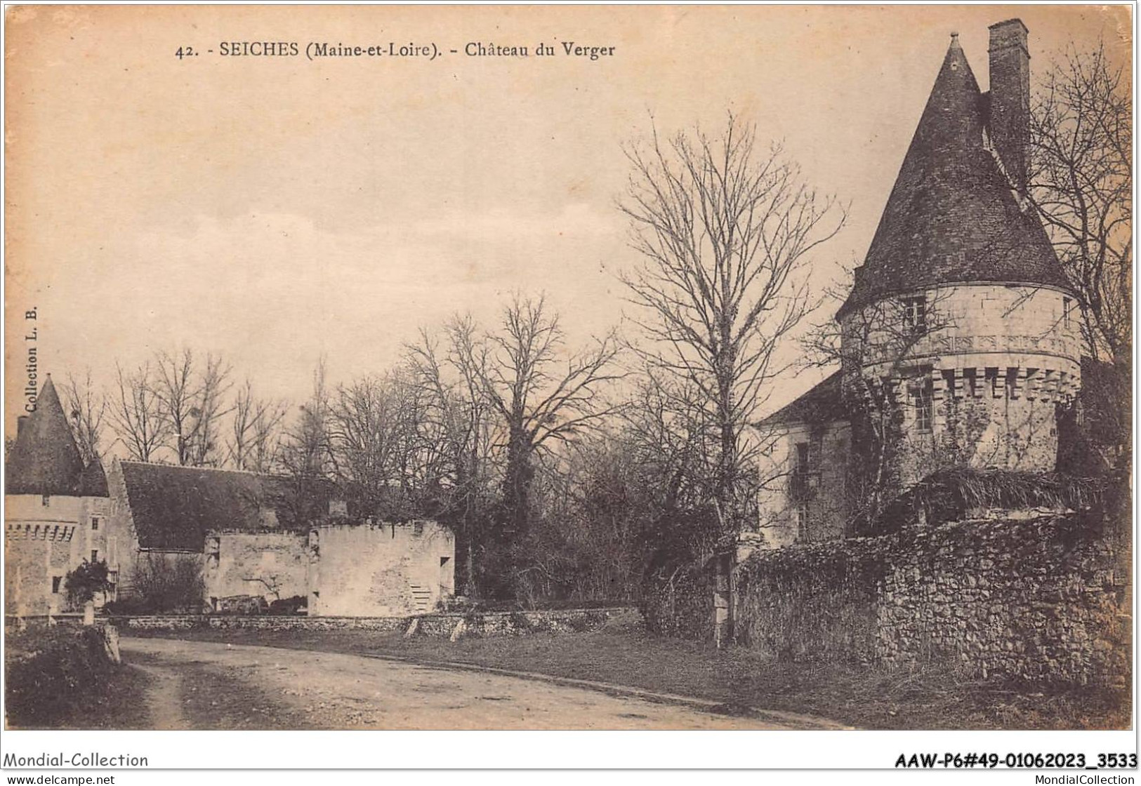 AAWP6-49-0552 - SEICHES - Château Du Verger - Seiches Sur Le Loir