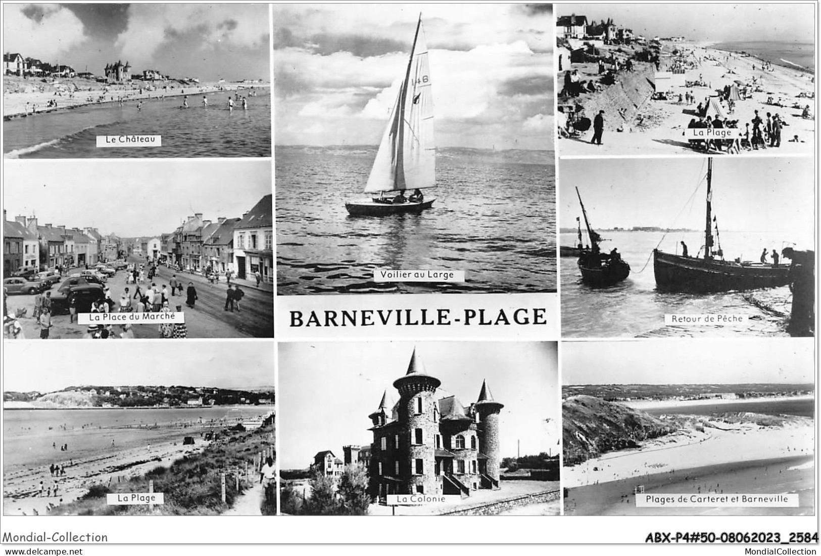 ABXP4-50-0281 - BARNEVILLE - Plage  - Barneville
