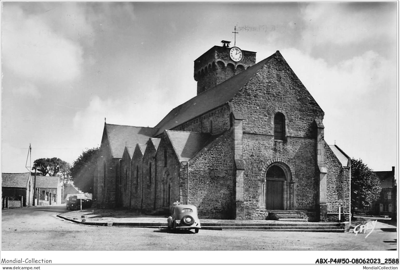 ABXP4-50-0283 - BARNEVILLE Sur Mer - Eglise Romane  - Barneville