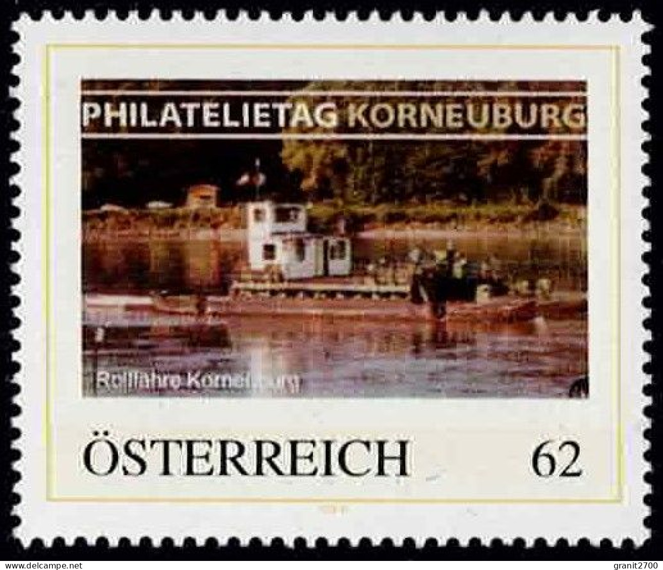 PM  Philatelietag Korneuburg Ex Bogen Nr.  8030085  Vom 3.9.2011  Postfrisch - Personalisierte Briefmarken