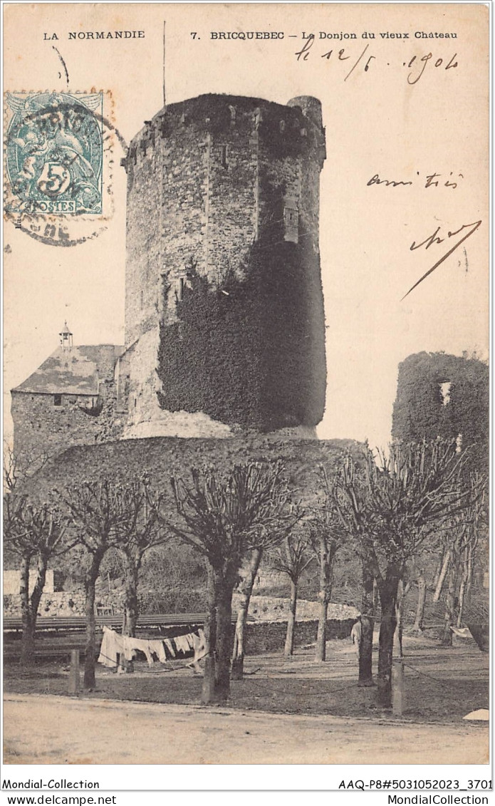 AAQP8-50-0633 - BRICQUEBEC - Le Donjon Du Vieux Chateau - Bricquebec