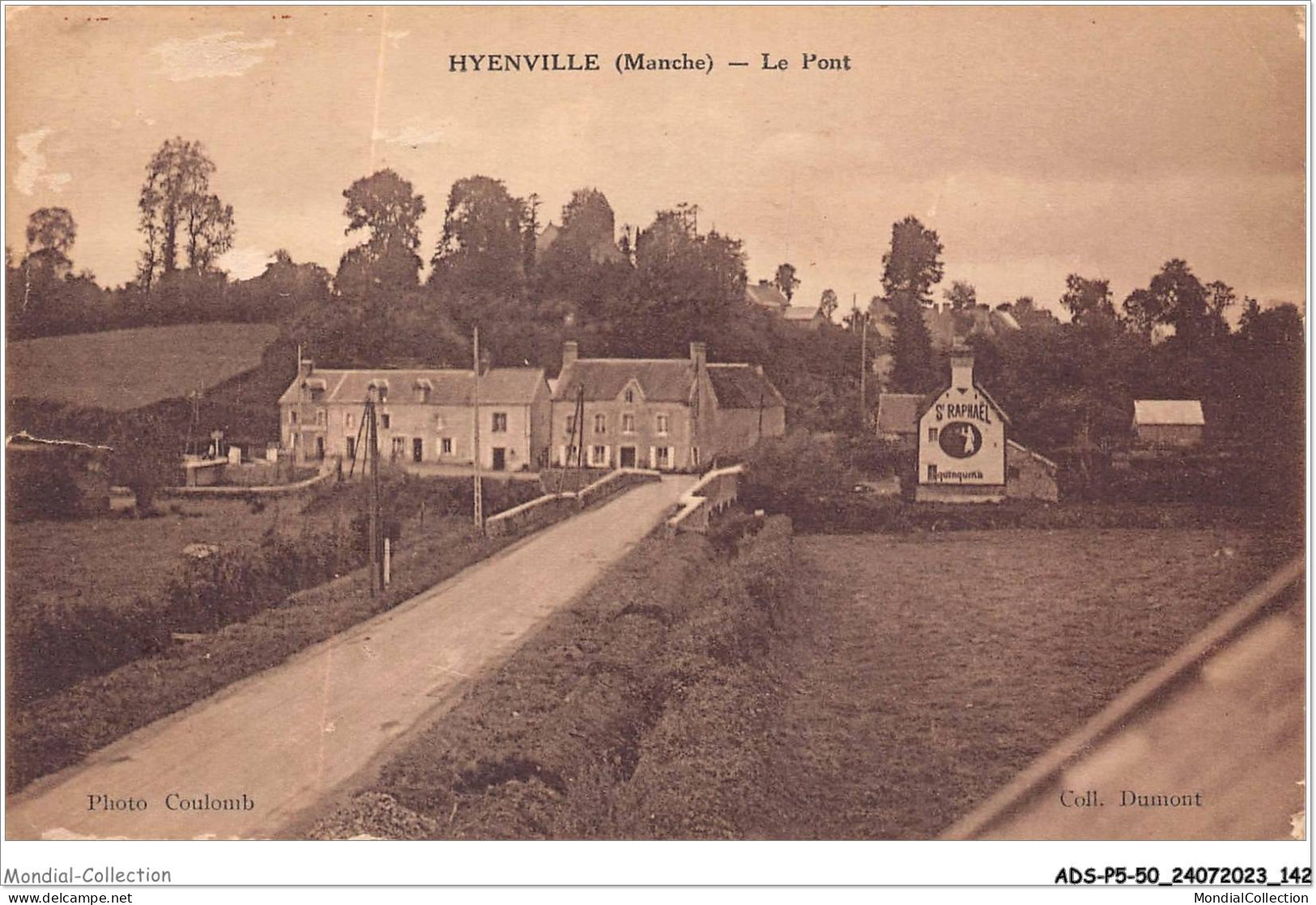 ADSP5-50-0462 - HYENVILLE - Le Pont - Coutances