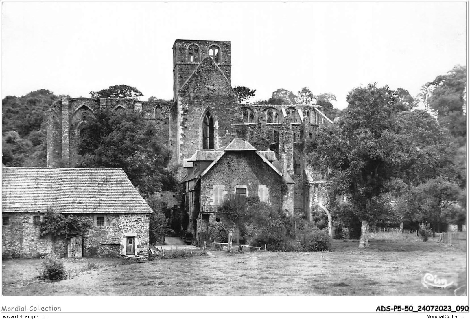 ADSP5-50-0436 - HAMBYE - Le Monastere - Abbaye D'Hambye - Coutances