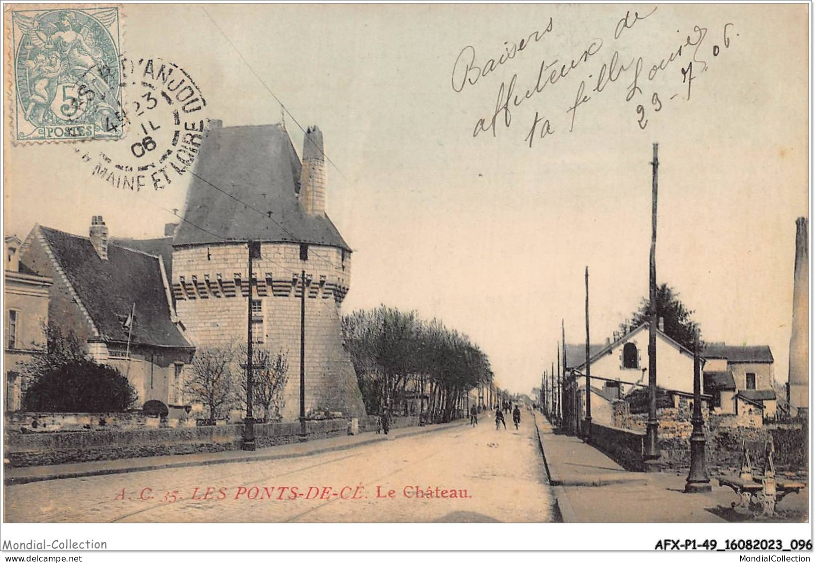 AFXP1-49-0049 - LES PONTS-DE-CE - Le Chateau - Les Ponts De Ce