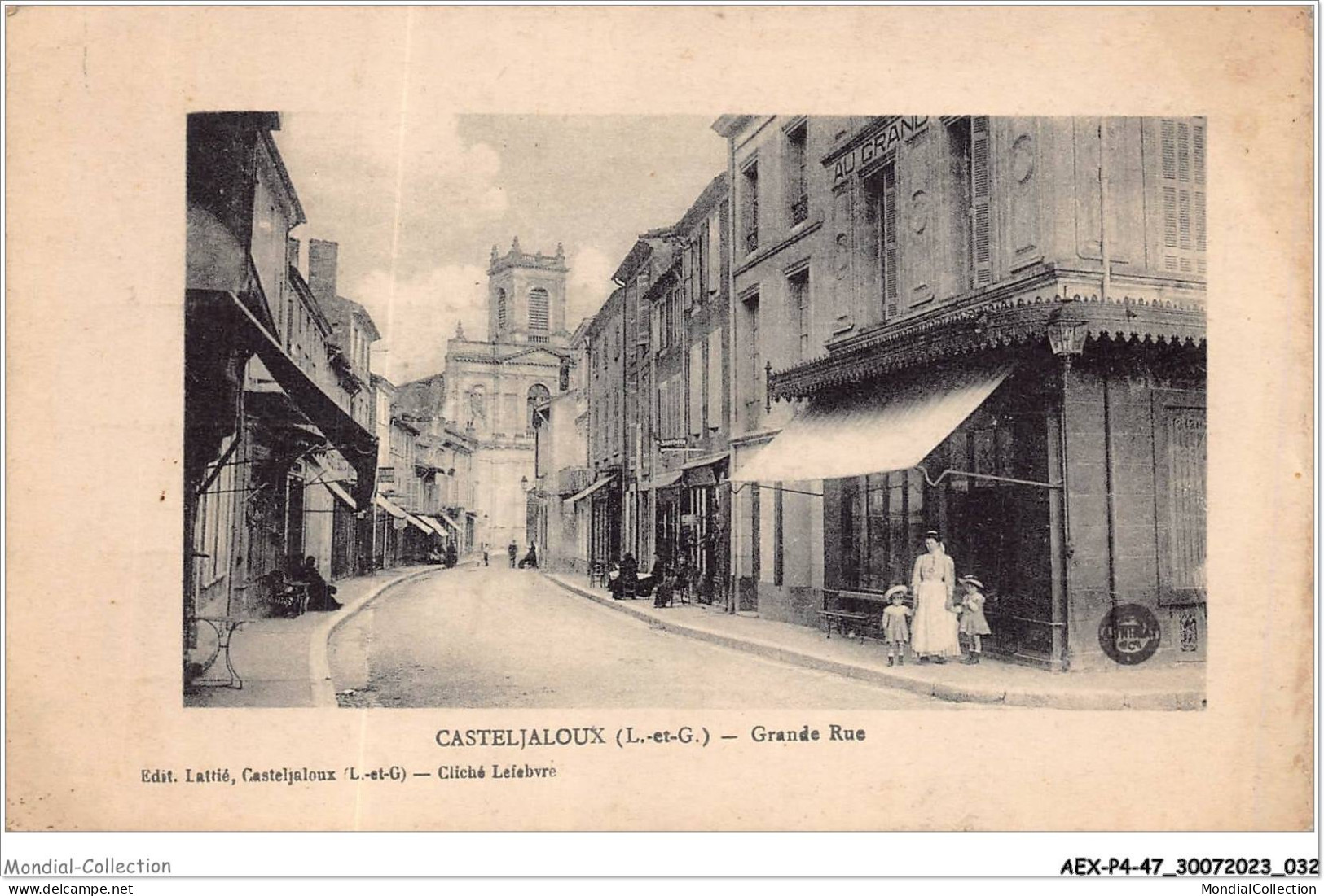 AEXP4-47-0297 - CASTELJALOUX - Grande Rue - Casteljaloux