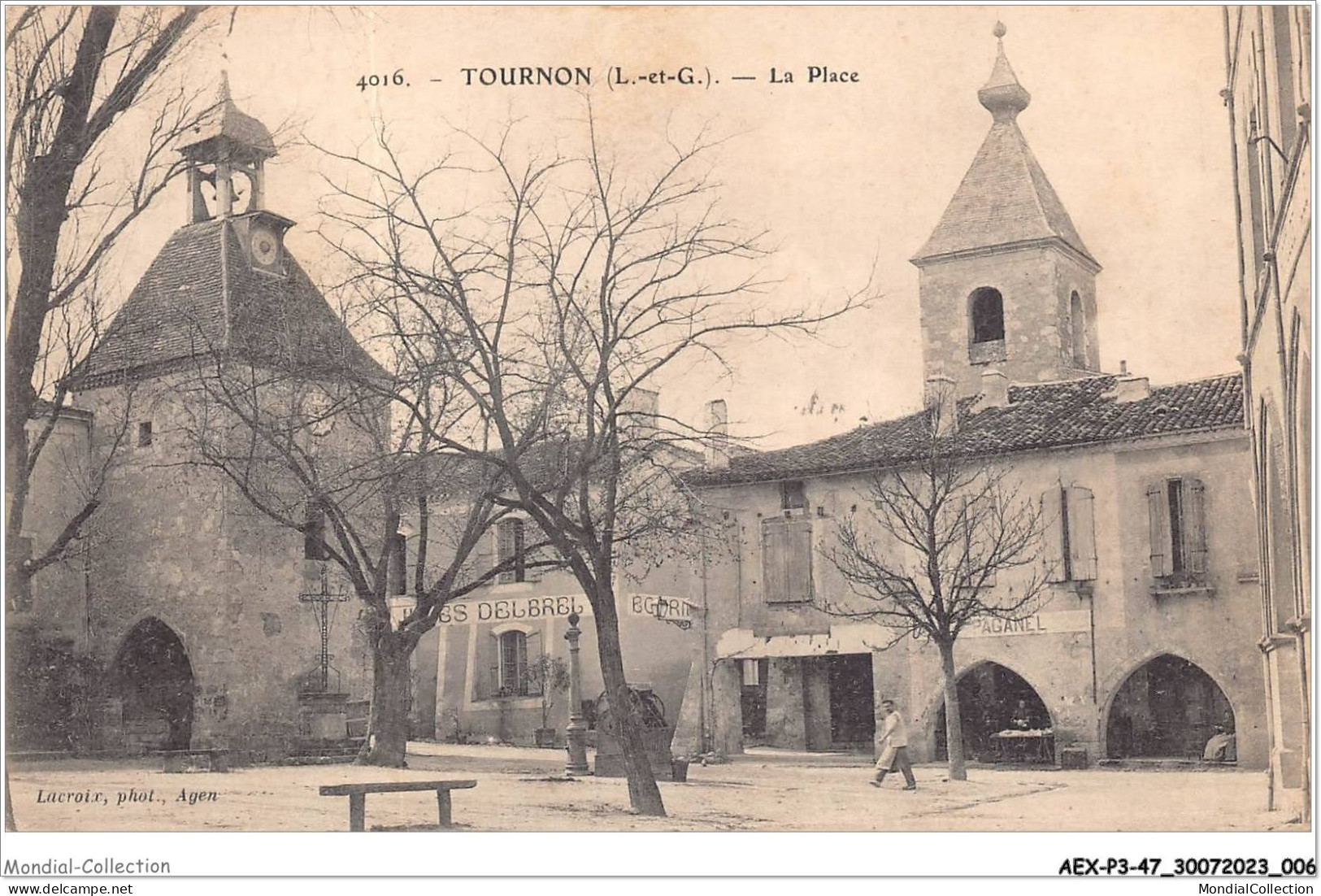 AEXP3-47-0176 - TOURNON - La Place  - Villeneuve Sur Lot