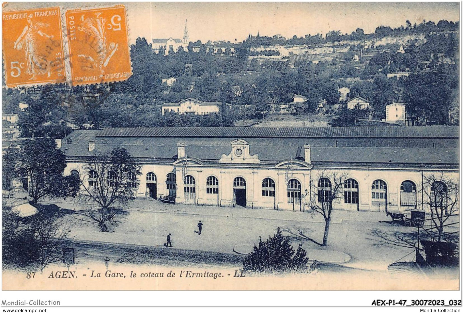 AEXP1-47-0017 - AGEN - La Gare - Le Couteau De L'ermitage  - Agen