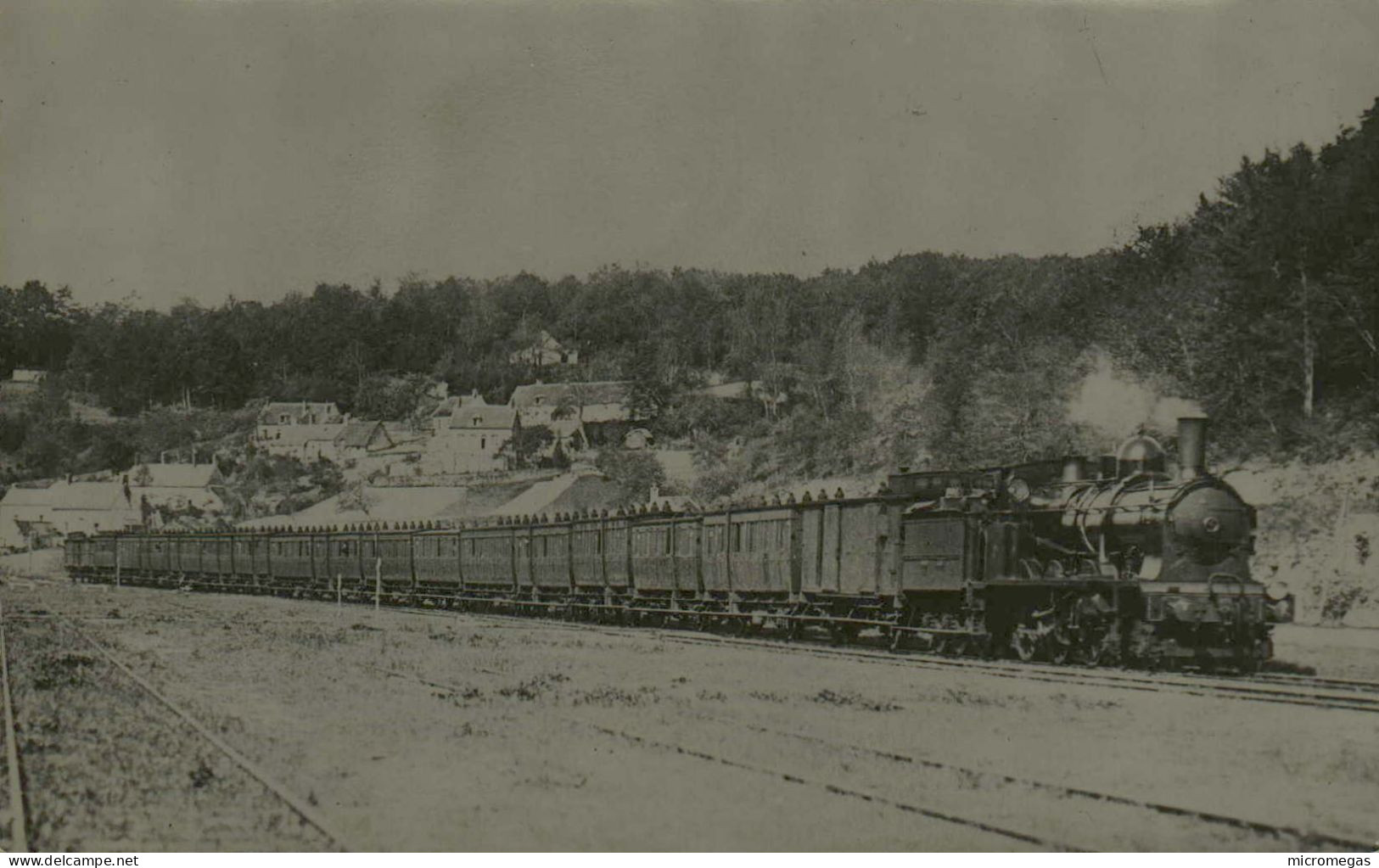 Reproduction - Train Chantilly-Senlis, 1905 - Eisenbahnen