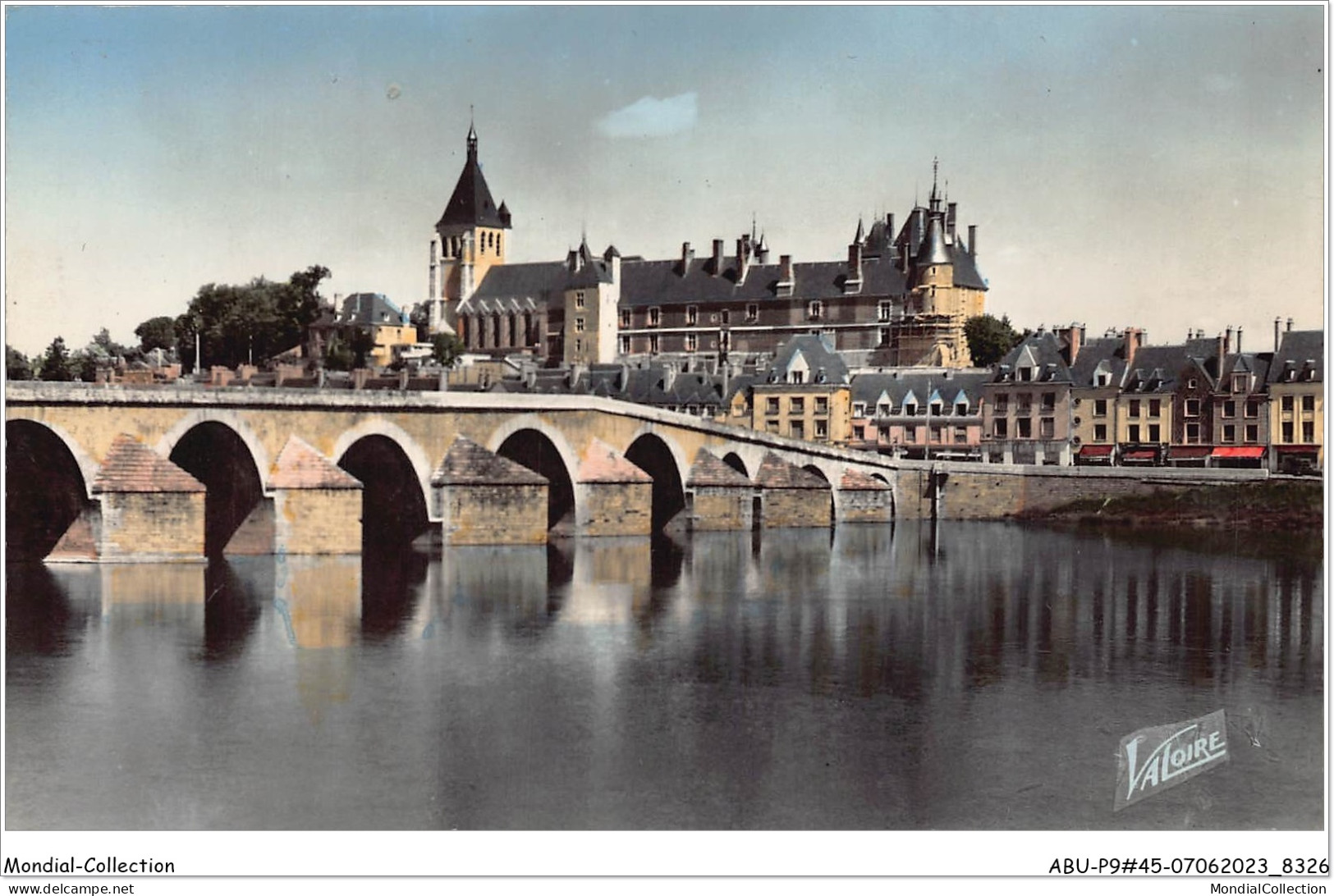 ABUP9-45-0799 - GIEN - La Loire - Le Pont Et Le Chateau Du Xve Siecle - Gien