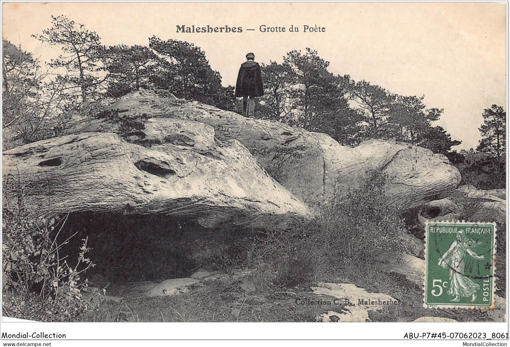 ABUP7-45-0665 - MALESHERBES - Grotte Du Poete - Malesherbes