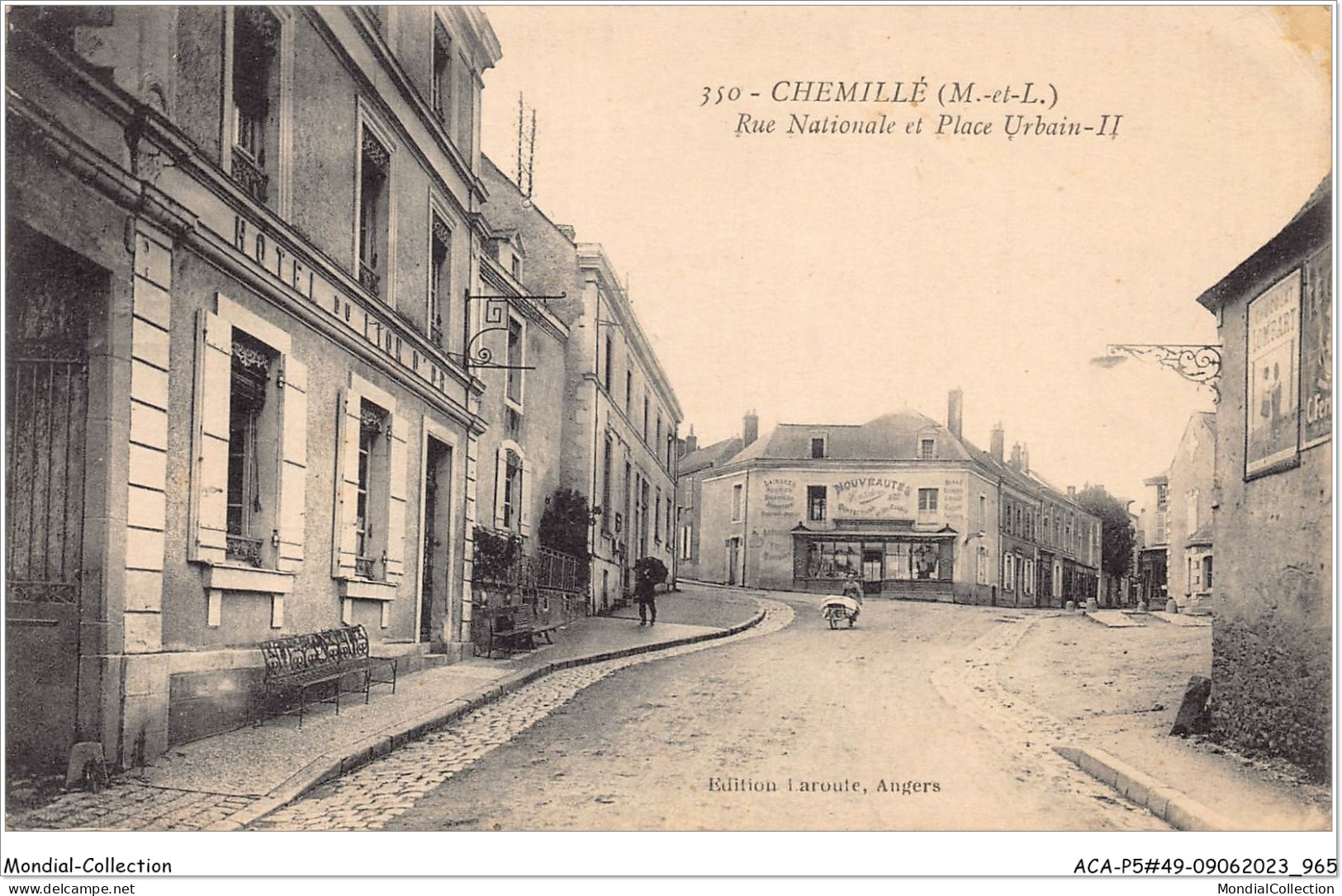 ACAP5-49-0486 - CHEMILLE - Rue Nationale Et Place Urbain - Chemille