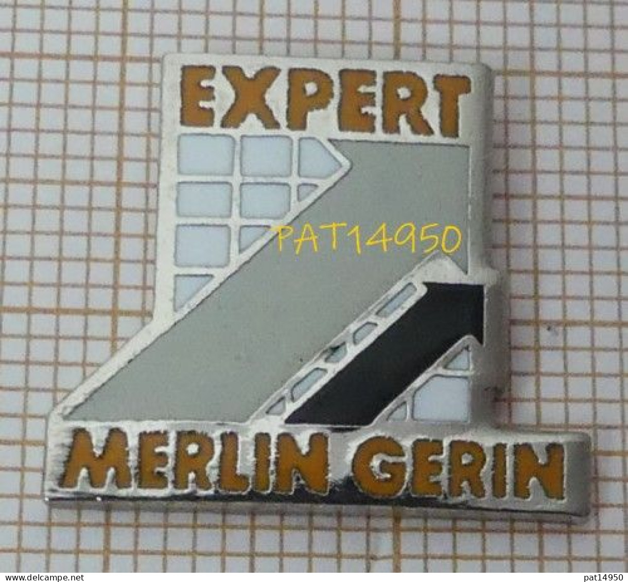 PAT14950 MERLIN GERIN EXPERT  écriture Orange  MATERIEL ELECTRIQUE  ELECTRICITE En Version EGF - Trademarks