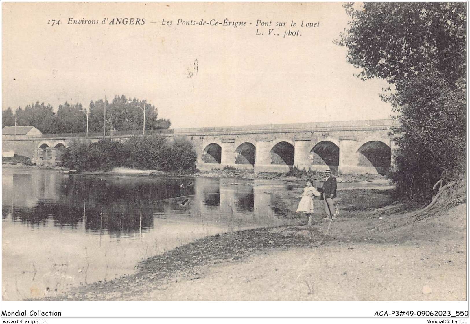 ACAP3-49-0278 - LES PONTS DE CE -ERIGNE - Pont Sur Le Louet  - Les Ponts De Ce