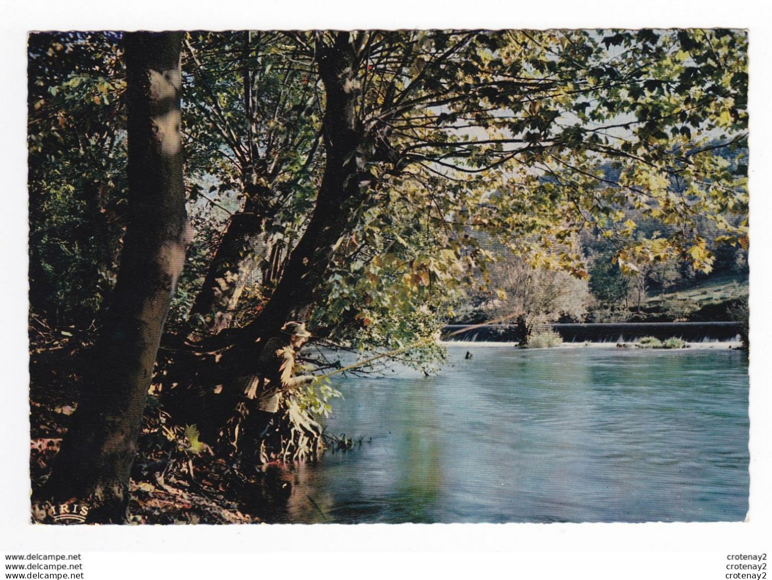 19 Pêche Au Coup Sur La Vézère VOIR DOS Et Flamme D' Egletons En 1966 - Egletons