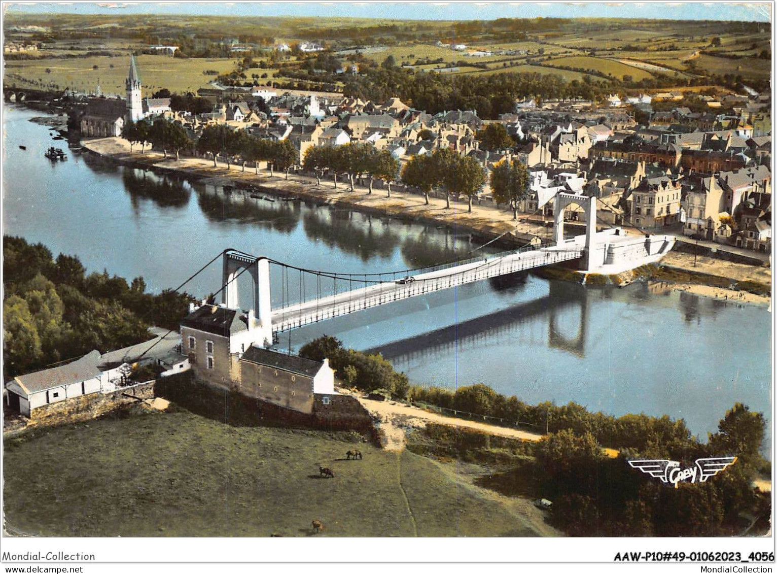 AAWP10-49-0814 - CHALONNES SUR LOIRE - Le Pont Et Vue D'Ensemble - Chalonnes Sur Loire