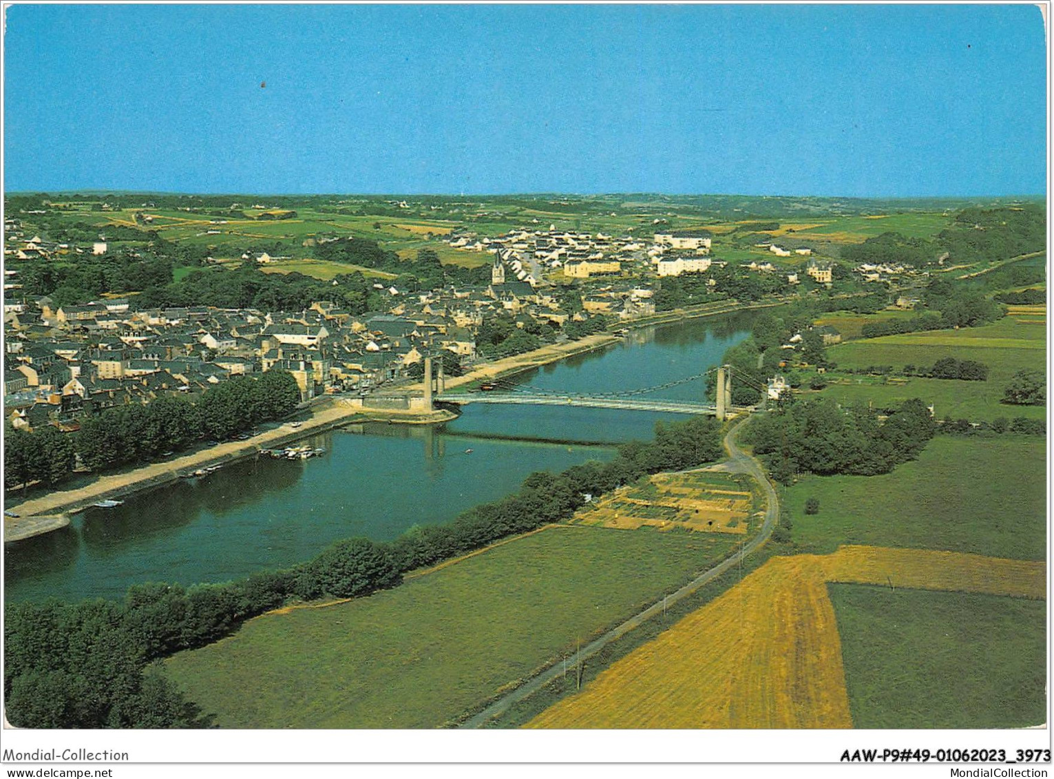 AAWP9-49-0772 - CHALONNES-SUR-LOIRE - La Loire - Le Pont Et La Ville - Chalonnes Sur Loire