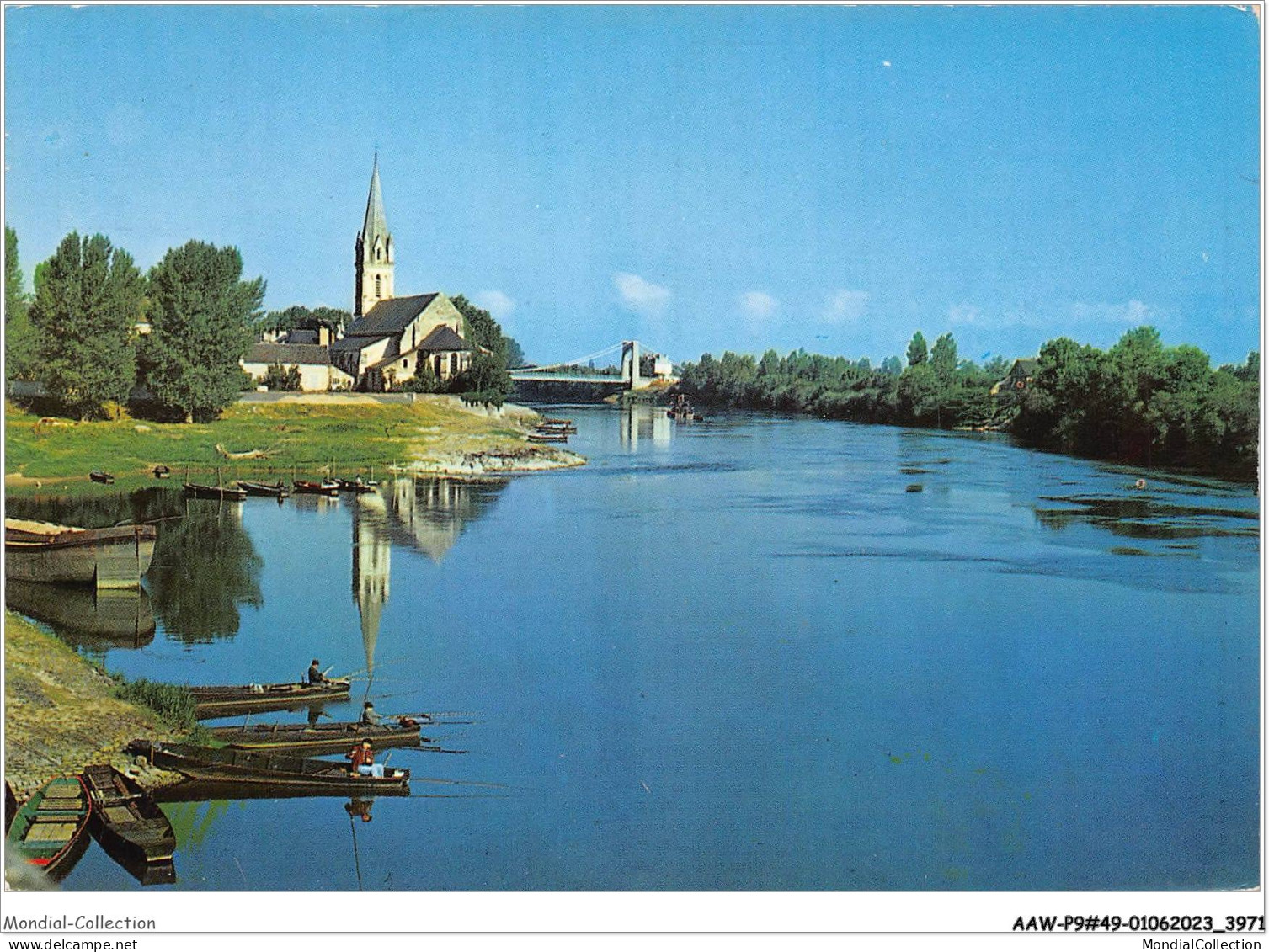 AAWP9-49-0771 - CHALONNES-SUR-LOIRE - La Loire Et L'Eglise - Chalonnes Sur Loire