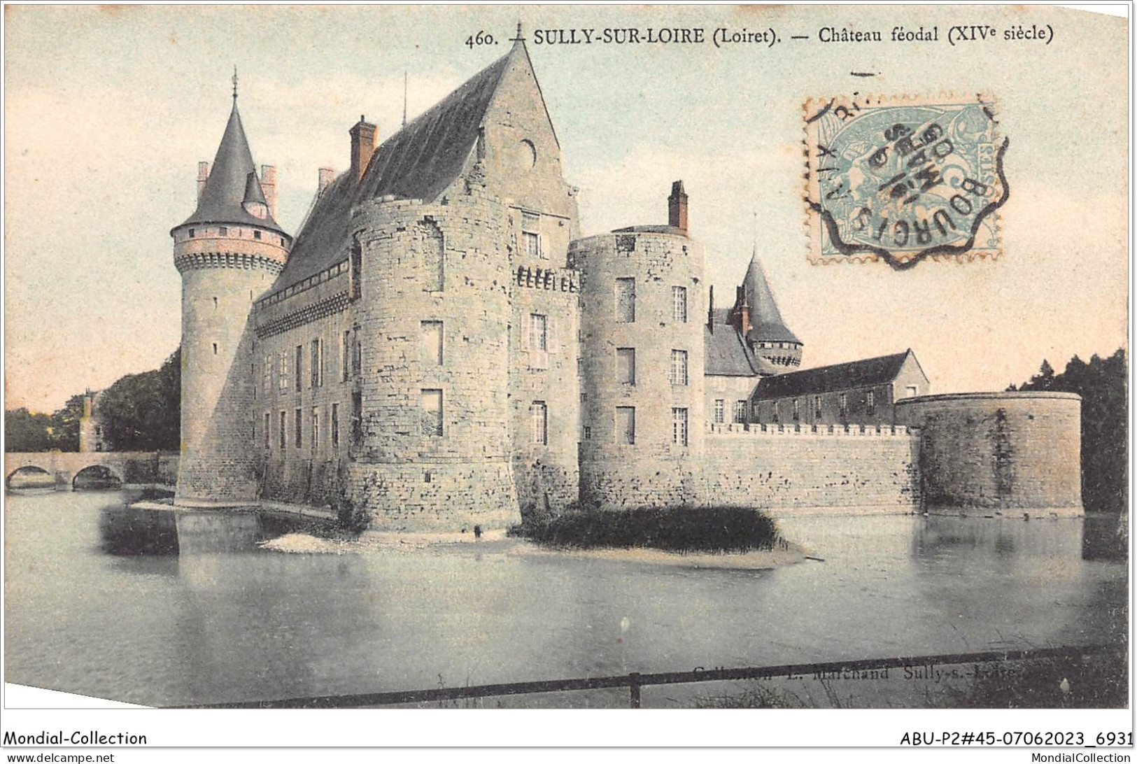 ABUP2-45-0101  -  SULLY-SUR-LOIRE - Chateau Feodal Xivemesiecle) - Sully Sur Loire