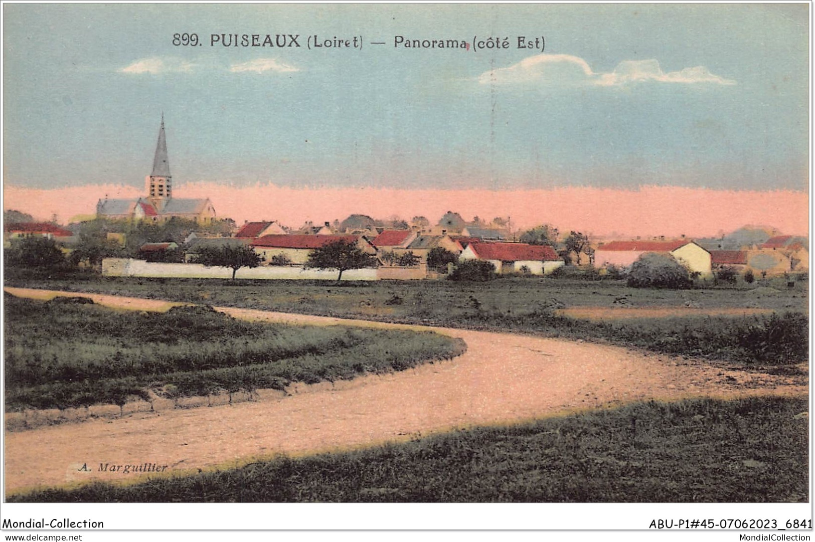 ABUP1-45-0056  -  PUISEAUX - Panorama-Cote Est - Puiseaux