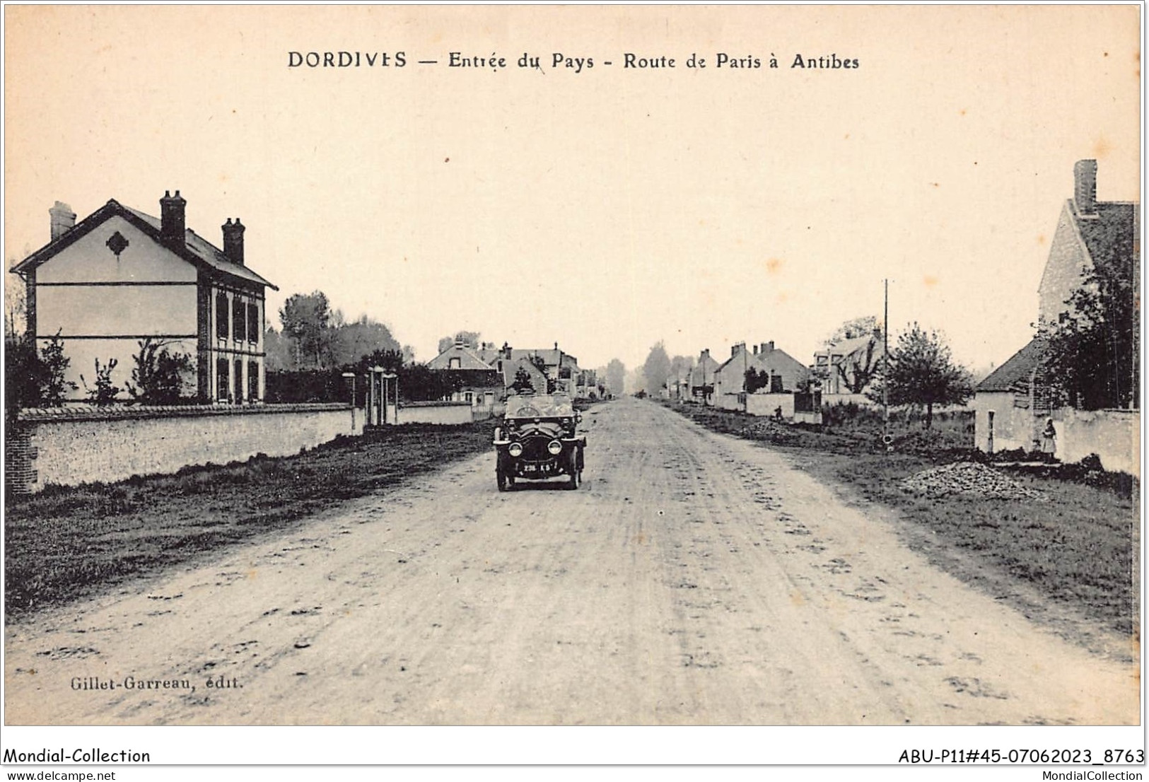 ABUP11-45-1018 - DORDIVES - Entree Du Pays - Route De Paris A Antibes - Dordives