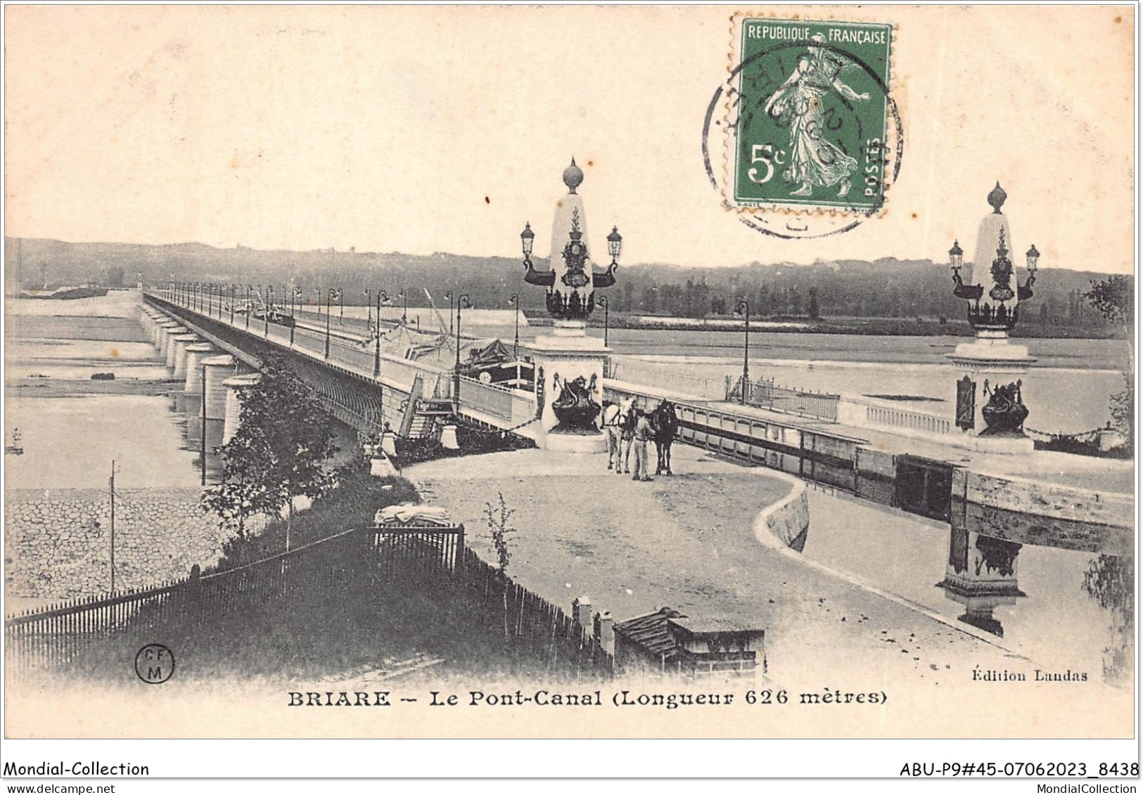 ABUP9-45-0855 - BRIARE  - Le Pont-Canal - Briare