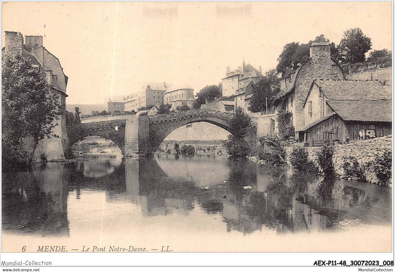 AEXP11-48-1007 - MENDE - Le Pont Notre-dame  - Mende