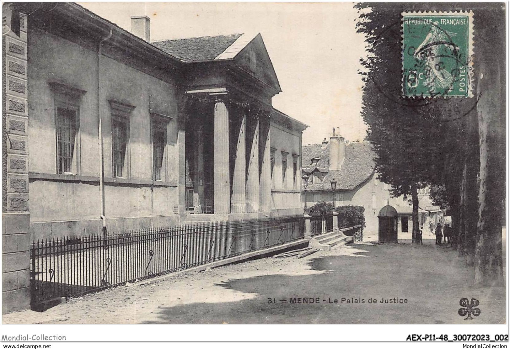 AEXP11-48-1004 - MENDE - Le Palais De Justice  - Mende