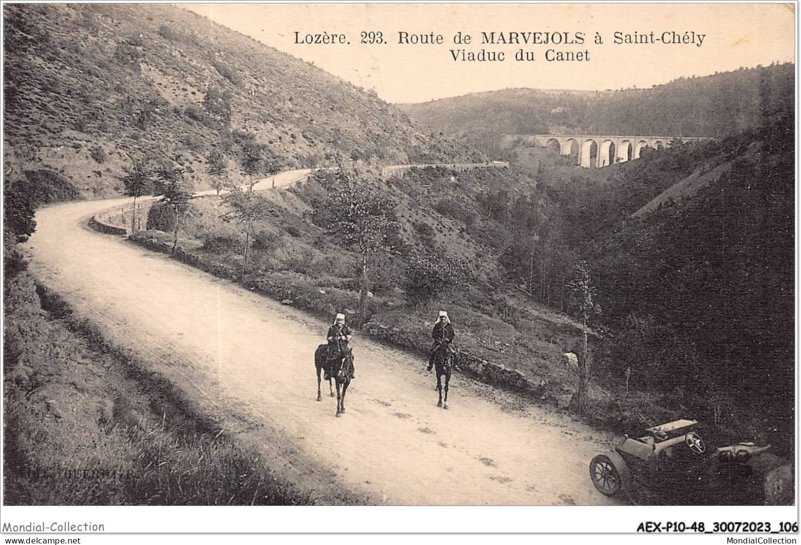 AEXP10-48-0953 - Route De MARVEJOLS à Saint-chély - Viaduc Du Canet  - Marvejols