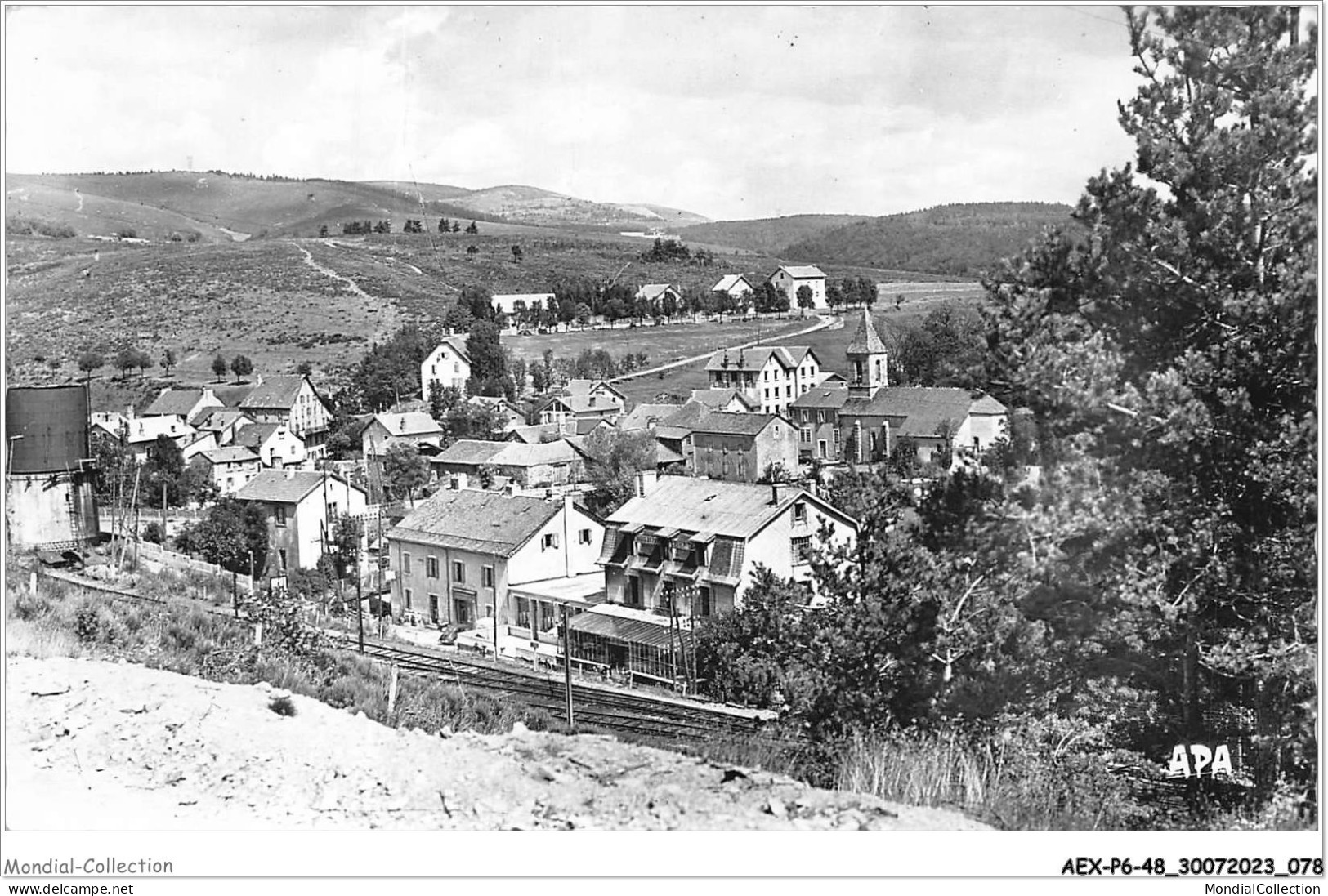 AEXP6-48-0560 - LA BASTIDE - ST-LAURENT - Vue Générale - Pêche - Vacance - Excursions  - Mende