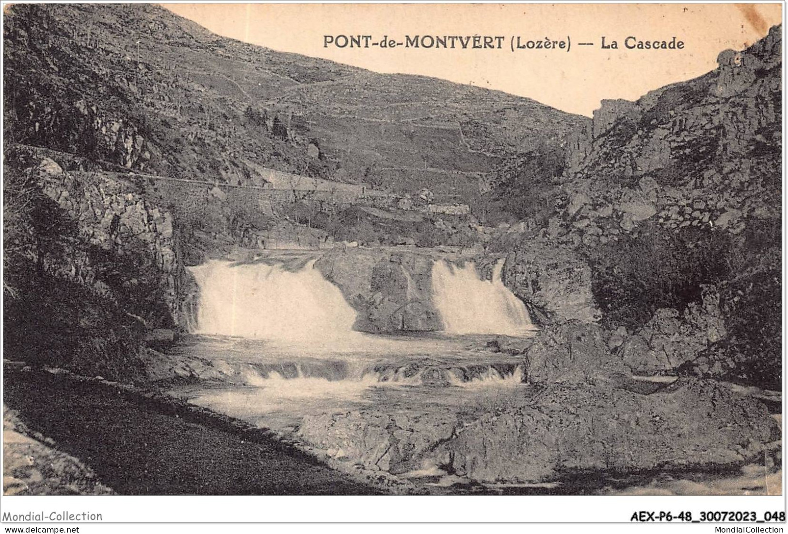 AEXP6-48-0545 - PONT-DE-MONTVERT - La Cascade  - Le Pont De Montvert