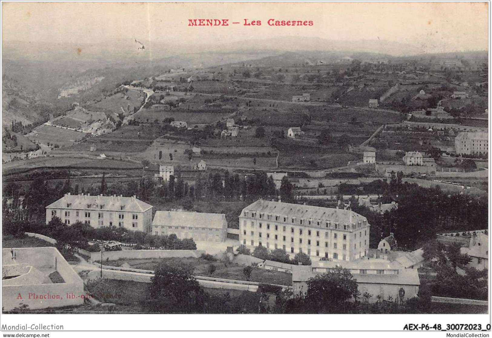 AEXP6-48-0521 - MENDE - Les Casernes  - Mende