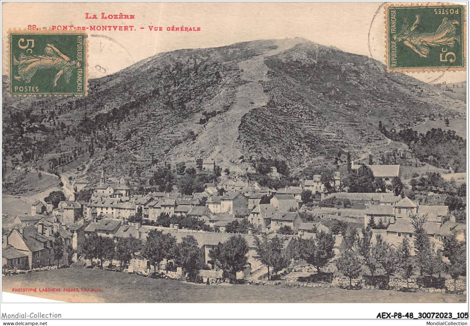 AEXP8-48-0782 - PONT-DE-MONTVERT - Vue Générale  - Le Pont De Montvert