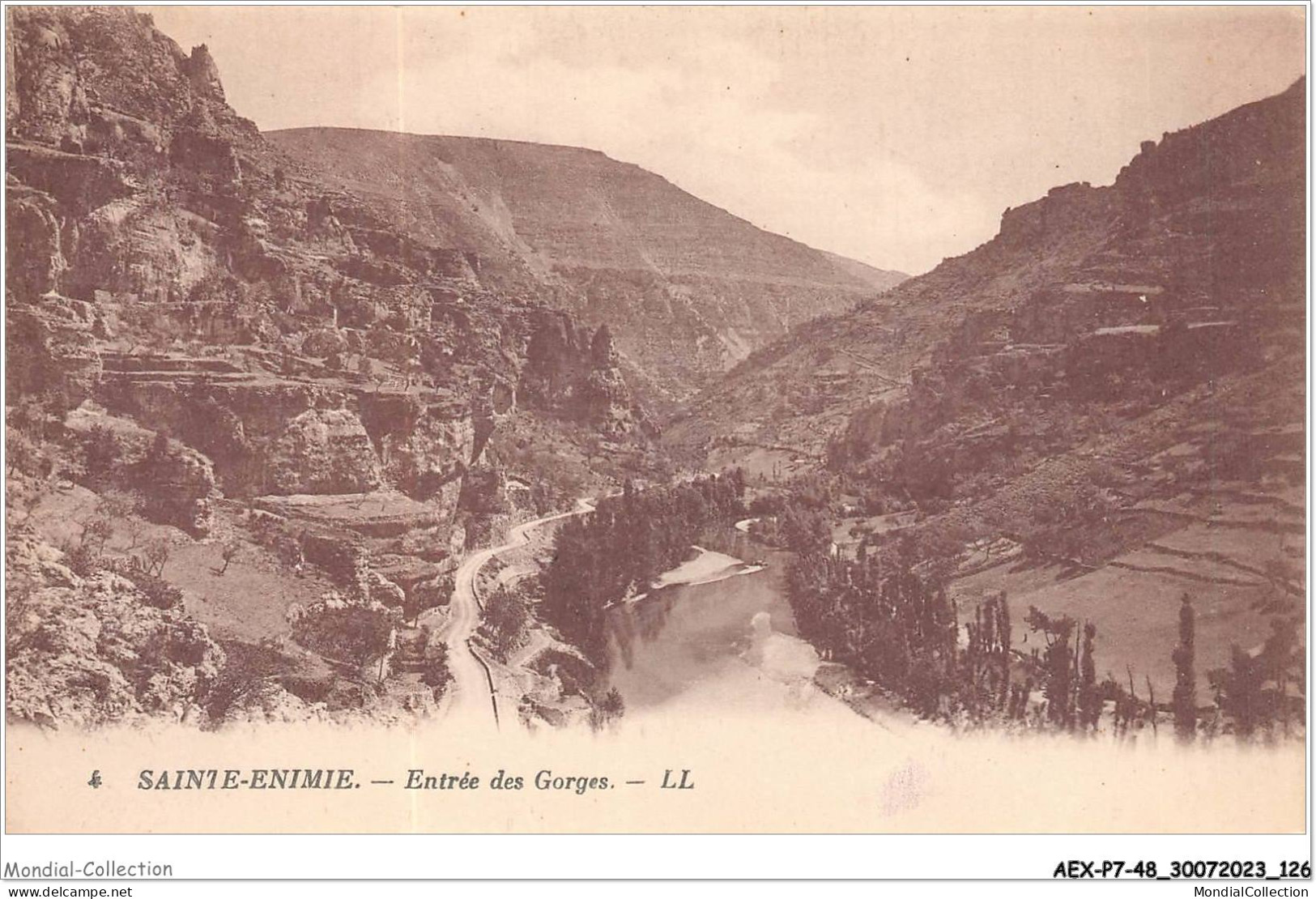 AEXP7-48-0686 - SAINTE-ENIMIE - Entrée Des Gorges  - Florac