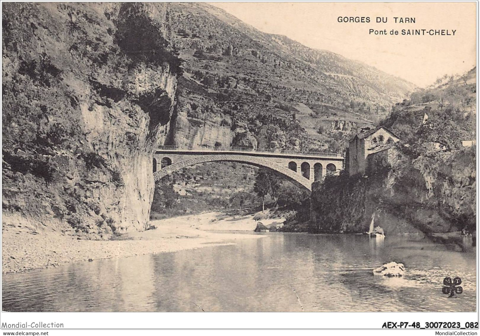 AEXP7-48-0664 - GORGES DU TARN - Pont De ST-CHELY  - Saint Chely D'Apcher