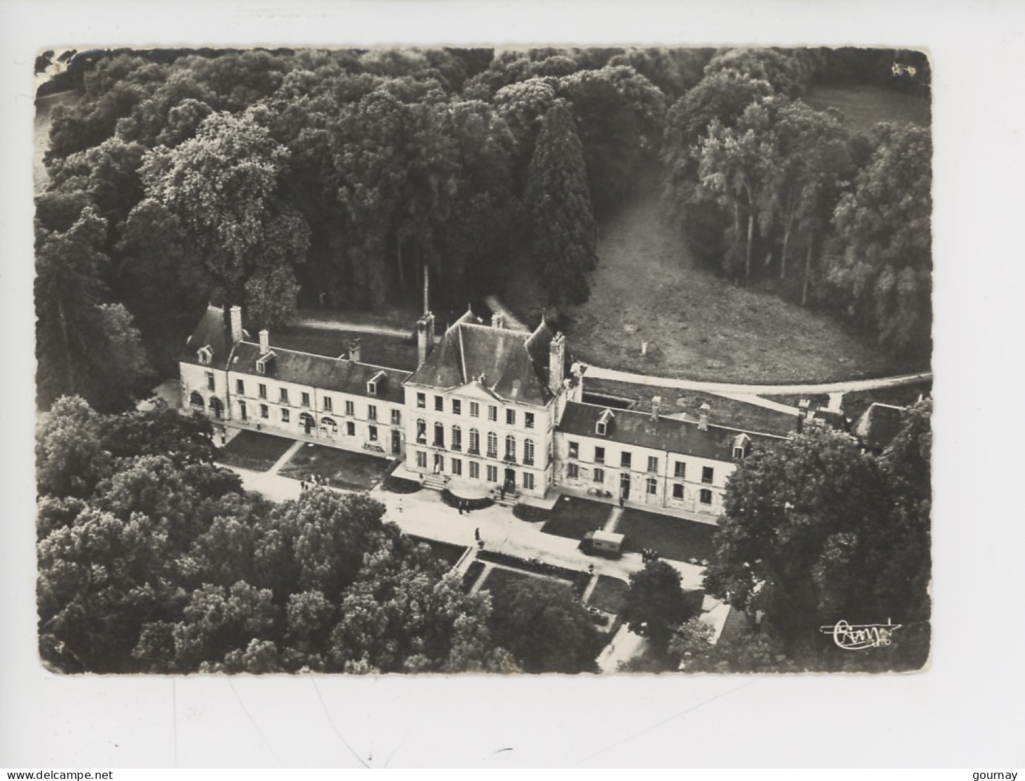 Noyers - Le Château , Vue Aérienne, Maison De Repos De La Sécurité Sociale (n°20501 Combier) - Dangu