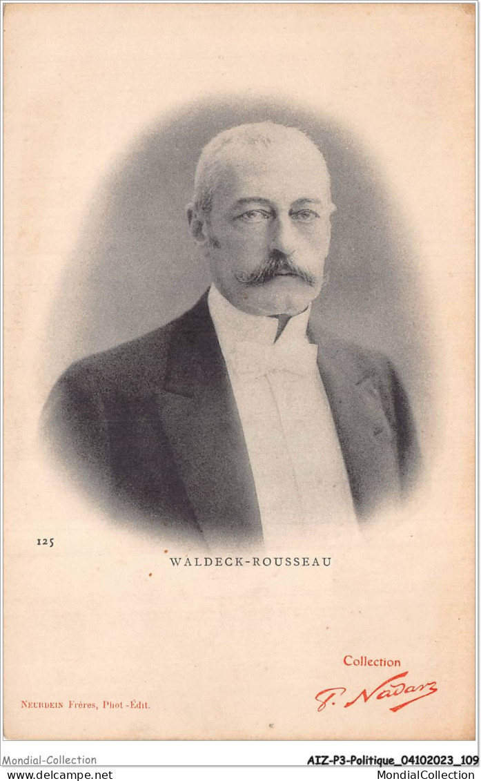 AIZP3-0261 - POLITIQUE - WALDECK-ROUSSEAU - Personnages