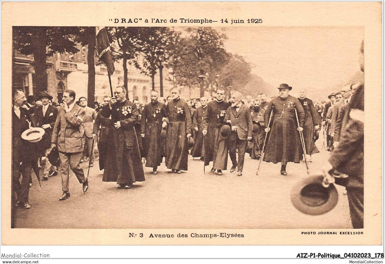 AIZP1-0090 - POLITIQUE - AVENUE DES CHAMPS-ELYSEES - Evènements