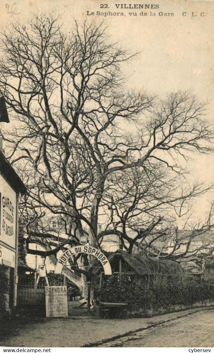 VILENNES - Le Sophora, Vu De La Gare - Villennes-sur-Seine