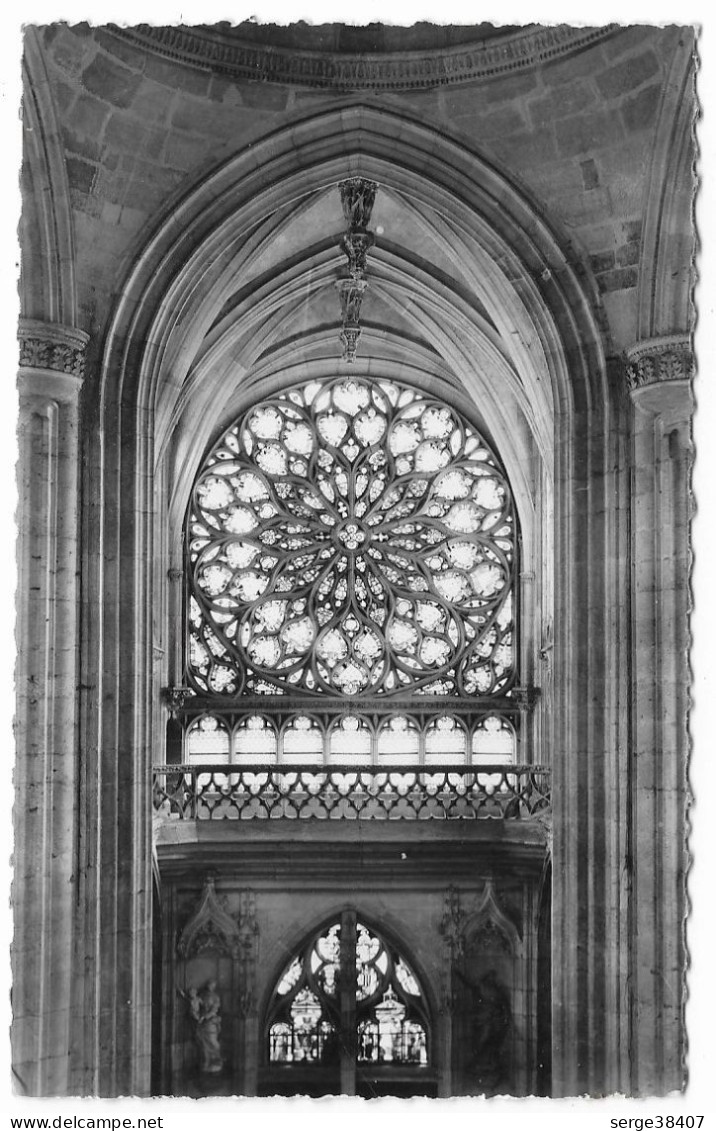 Les Andelys - Rosace Sud - Eglise Notre Dame - Cliché L. Caron  # 2-23/4 - Les Andelys
